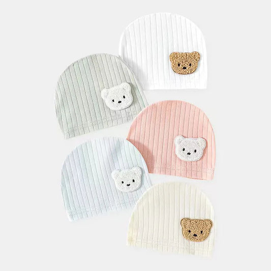 Soft Bear Baby Hat