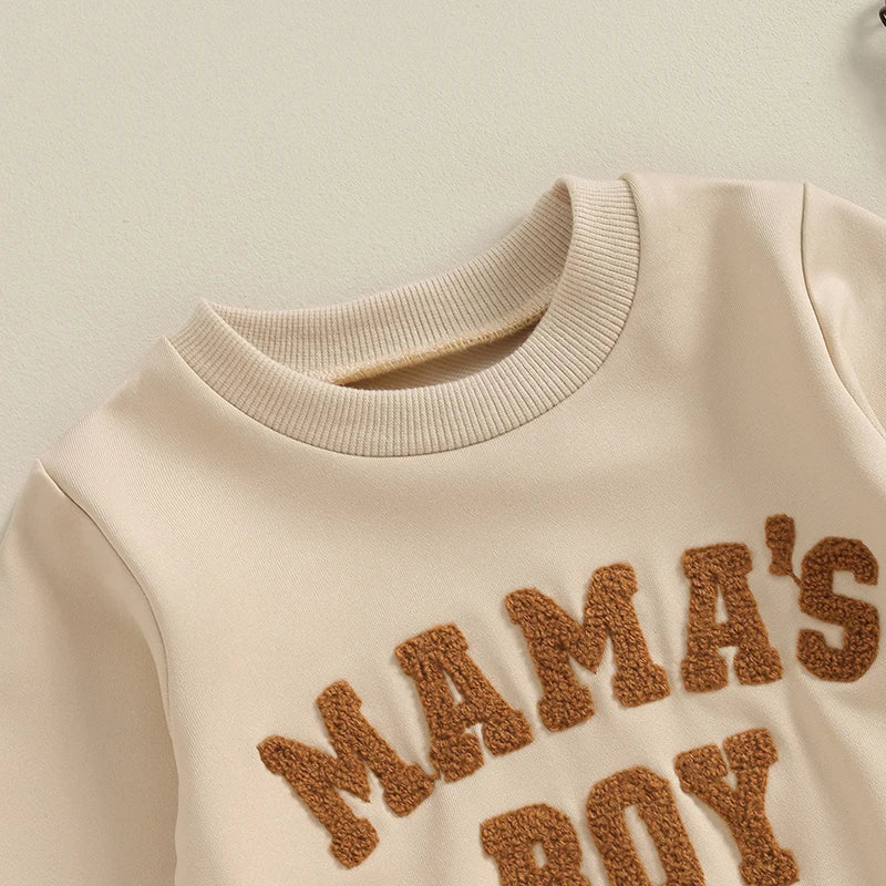 Mamas Boy Two Piece Long Sleeve Jogger Set